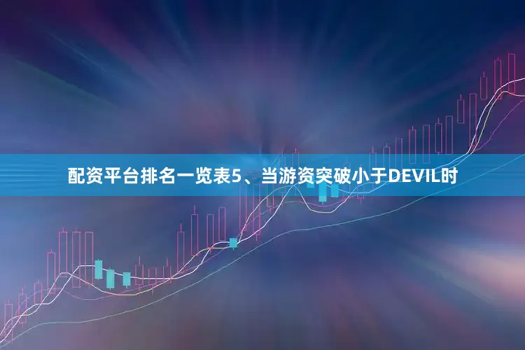 配资平台排名一览表5、当游资突破小于DEVIL时